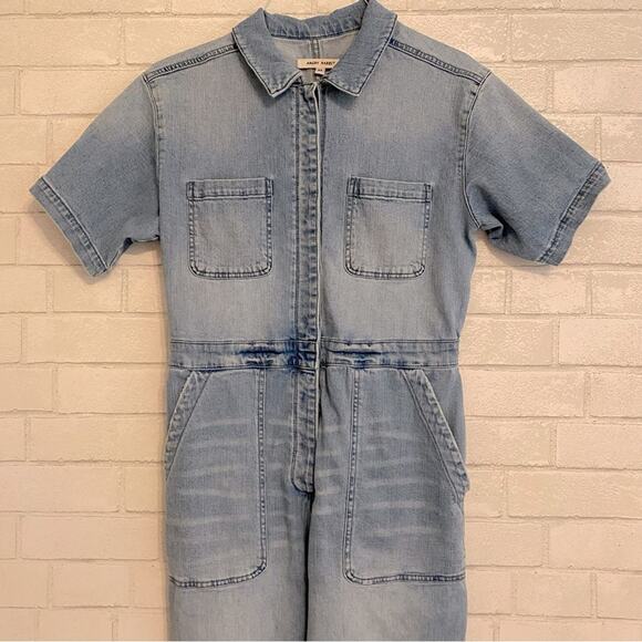 Angry Rabbit | Light Denim Jumpsuit MED EUC - Picture 3 of 16